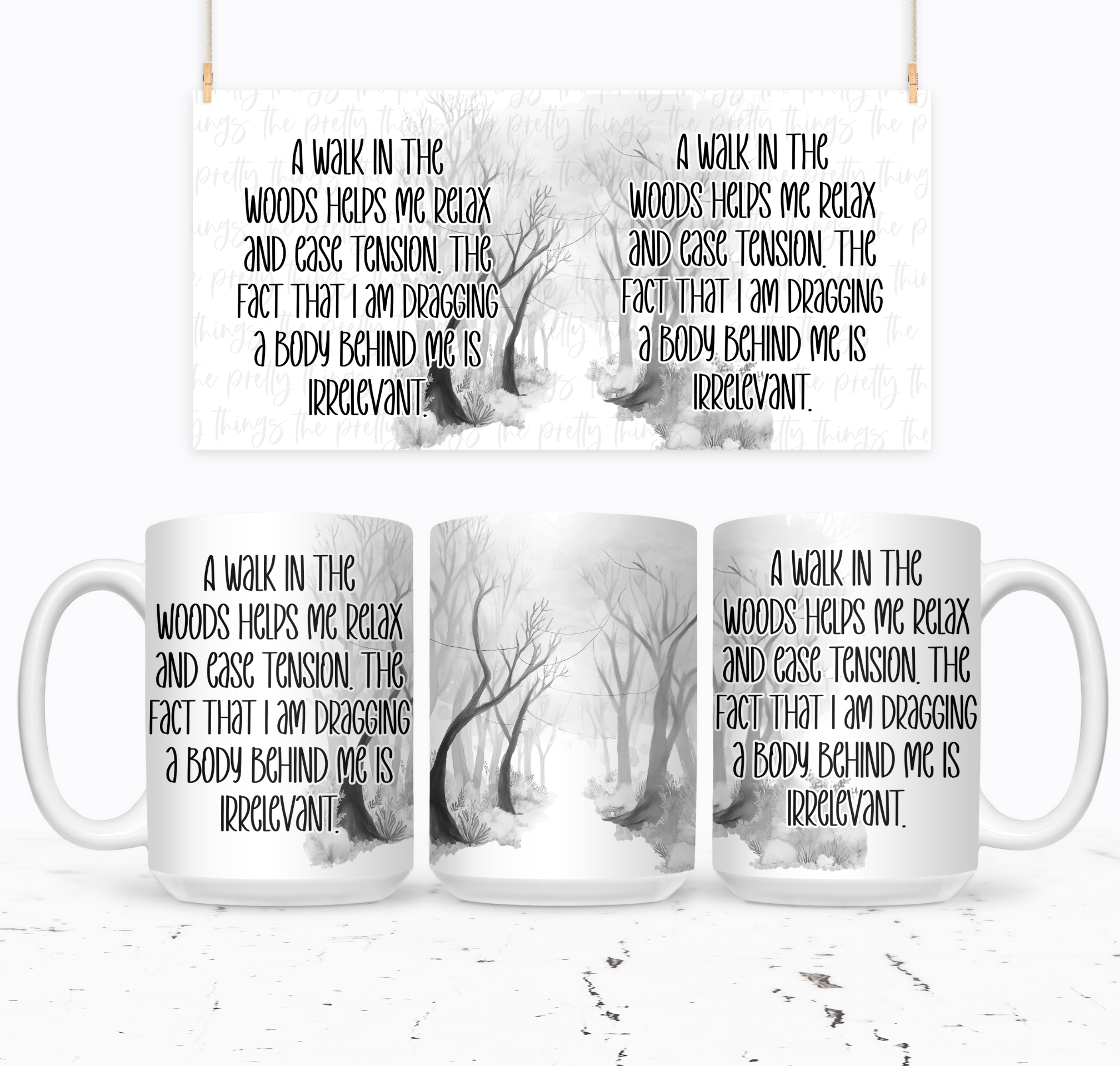 A Walk In The Woods Helps Me Relax