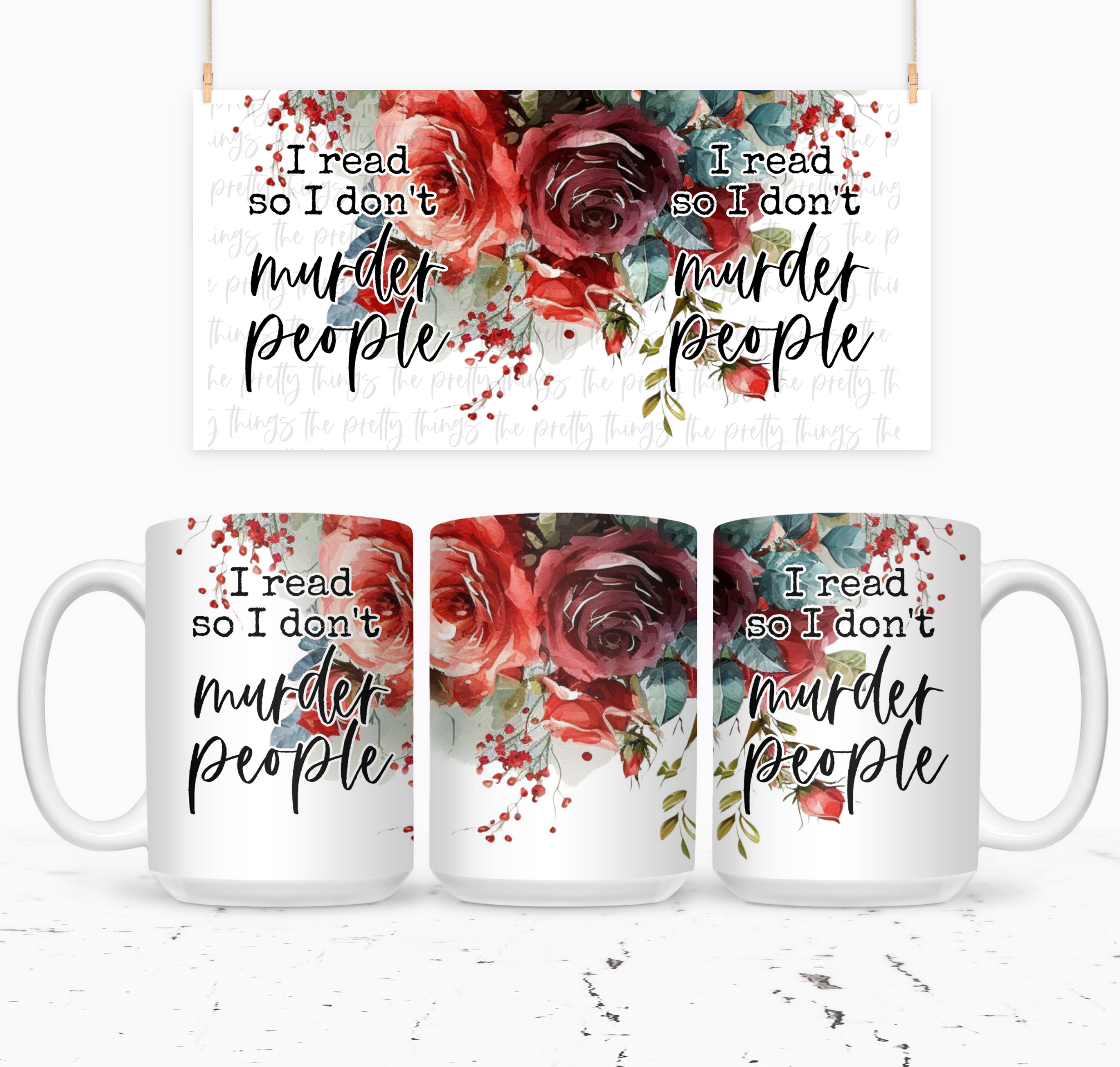 I Read So I Don't Murder People - The Pretty Things.ca