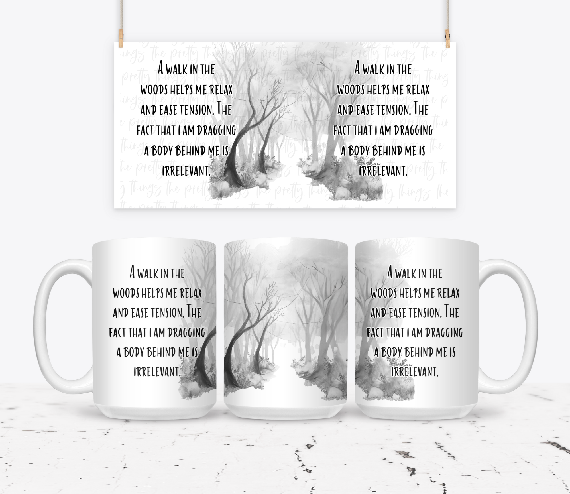 A Walk In The Woods Helps Me Relax - The Pretty Things.ca