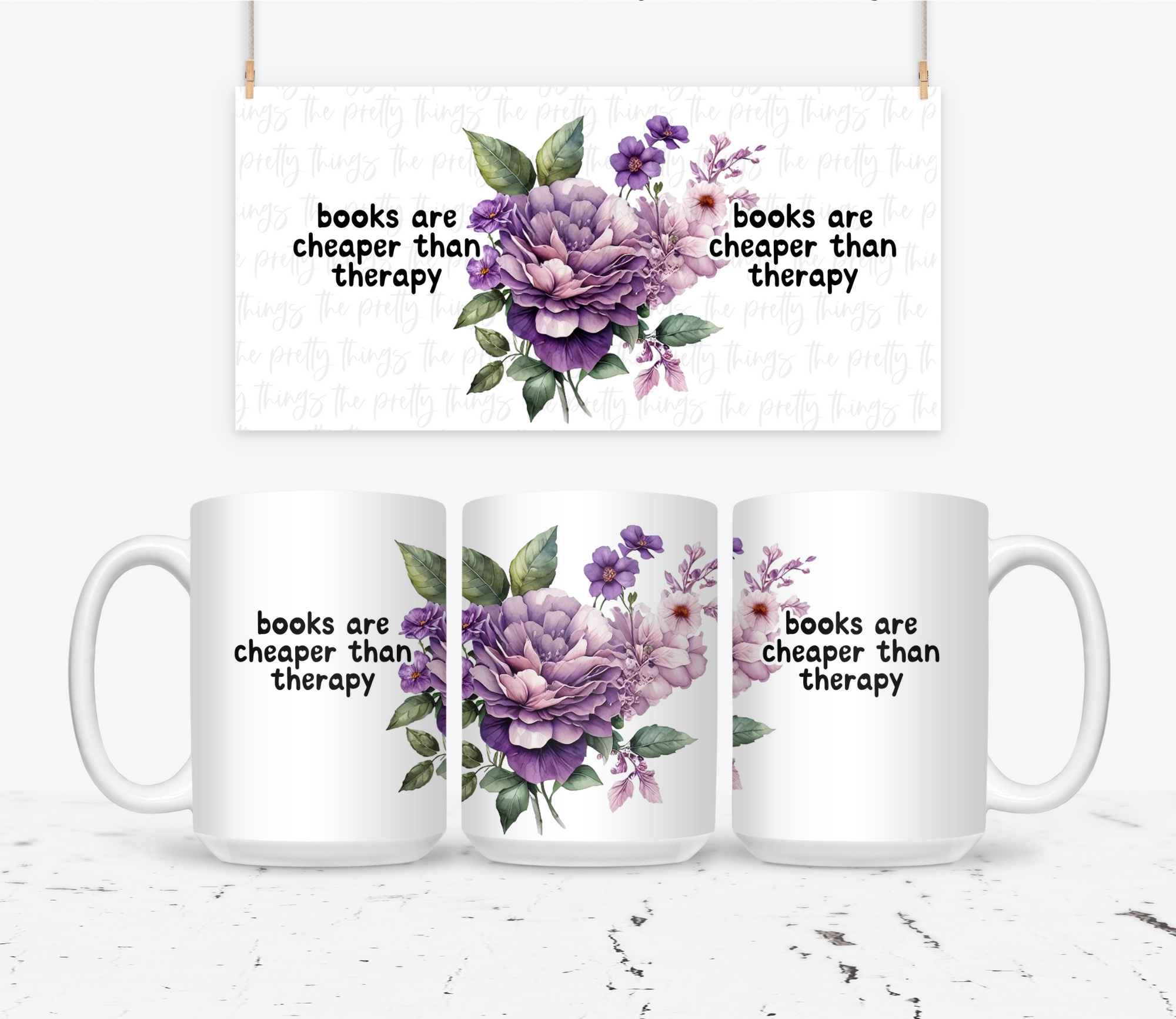 Books Are Cheaper Than Therapy - The Pretty Things.ca