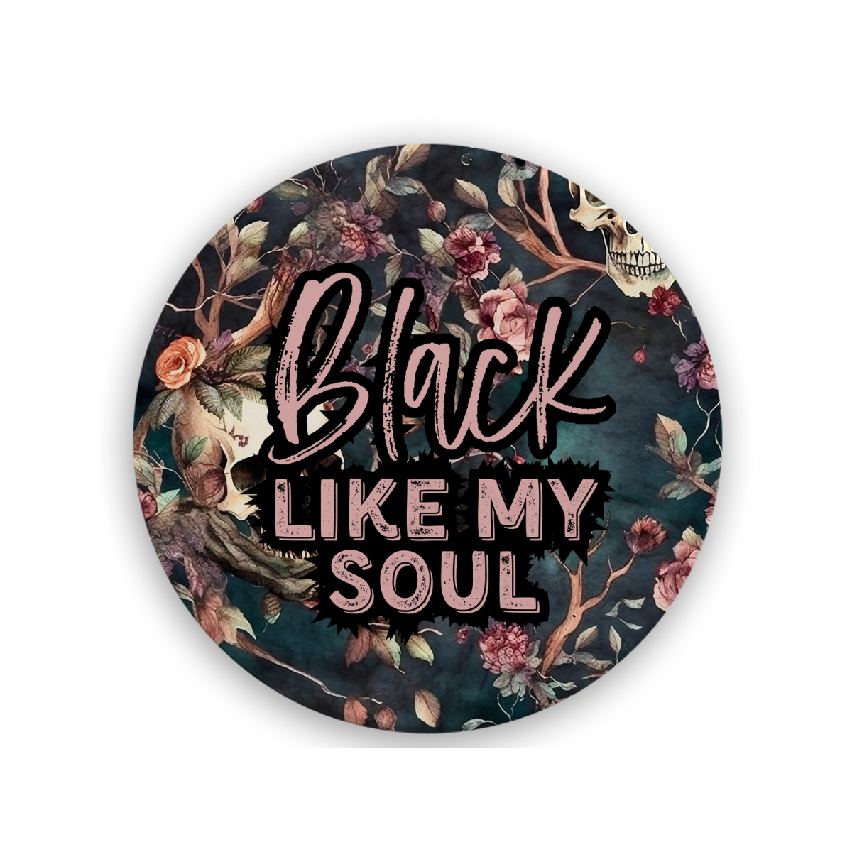Black Like My Soul | Drink Coaster - The Pretty Things.ca