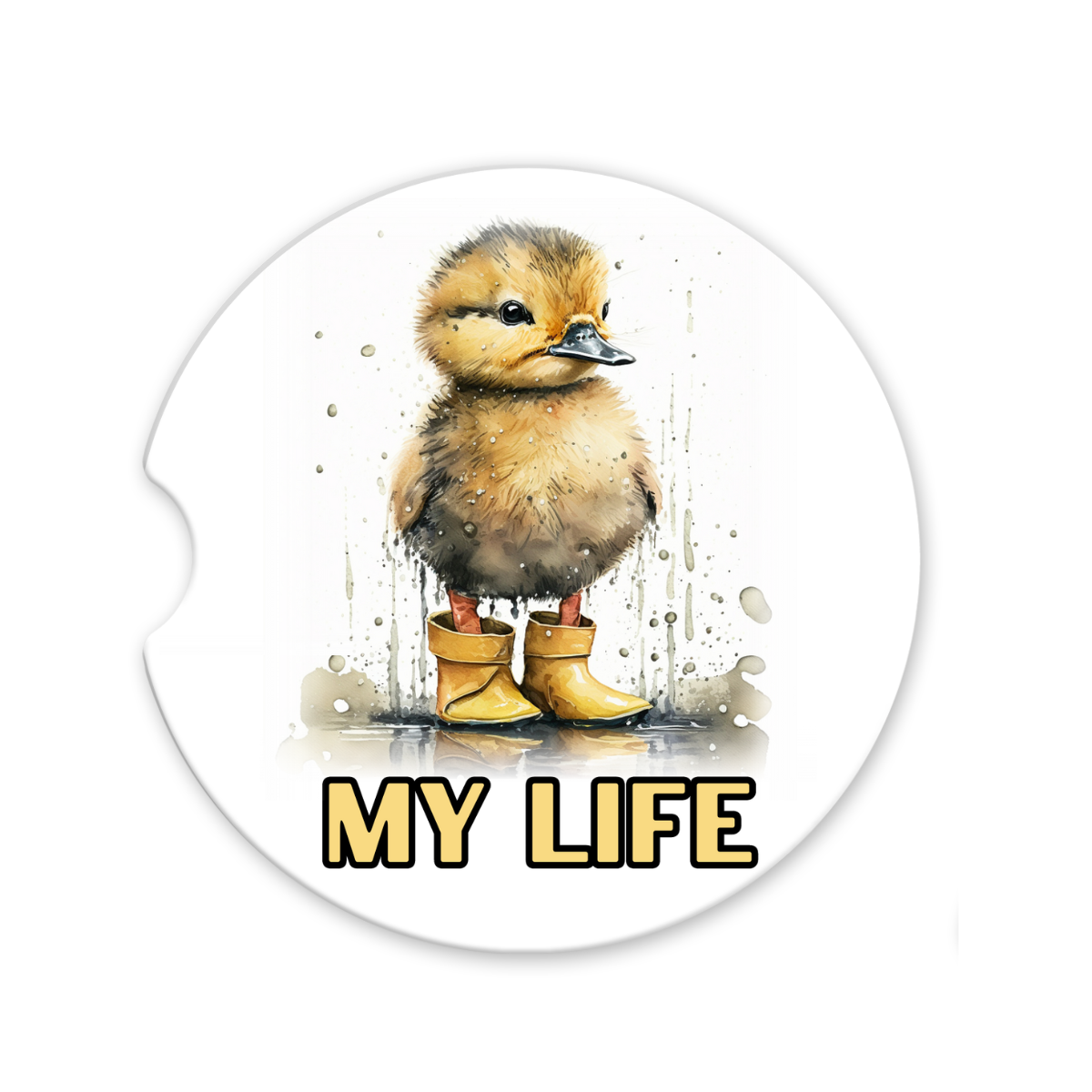 Duck My Life | Car Coaster - The Pretty Things.ca