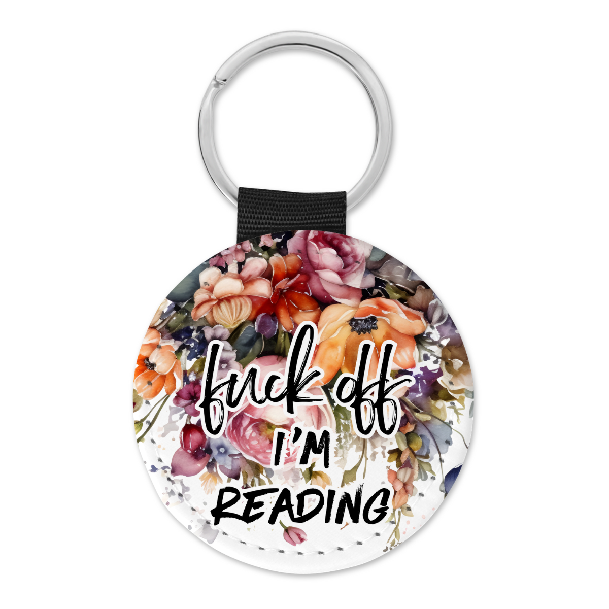 Fuck Off Im Reading | Book Lovers Keyring - The Pretty Things.ca