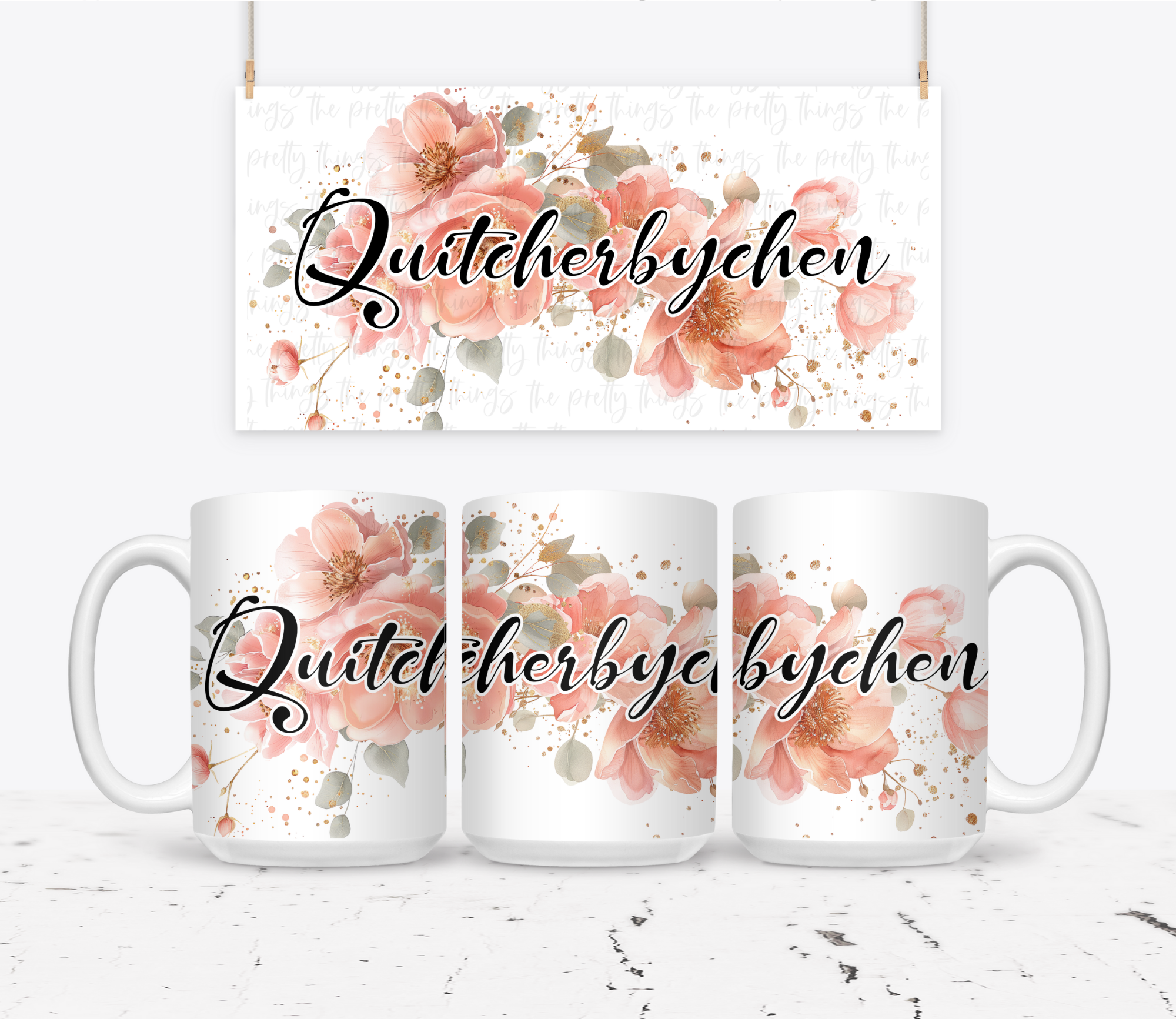 Quitcherbychen | Mug - The Pretty Things.ca