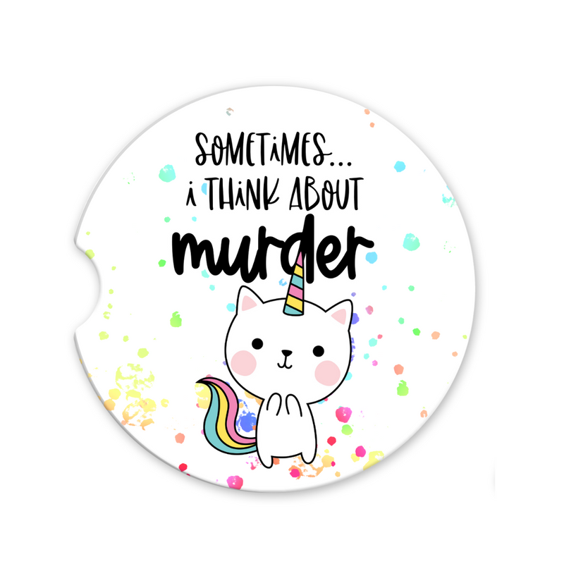 Sometimes I Think About Murder | Car Coaster - The Pretty Things.ca