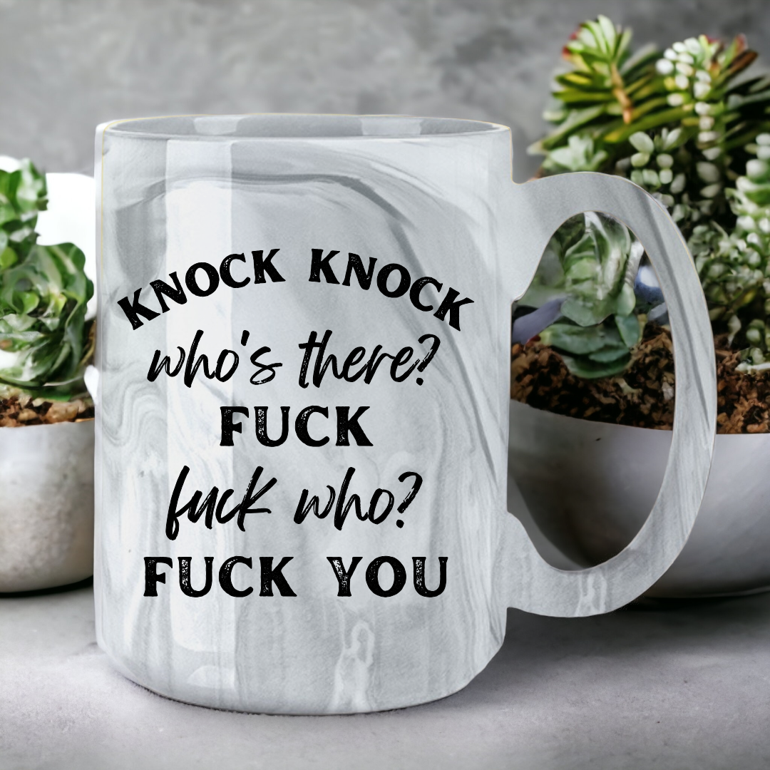 Knock Knock | Marble Mug - The Pretty Things.ca