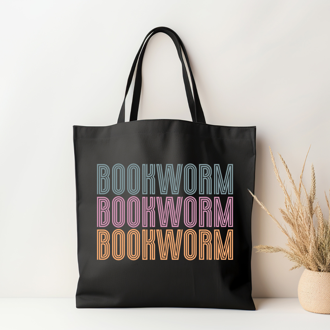 Book Worm | Black Tote - The Pretty Things.ca