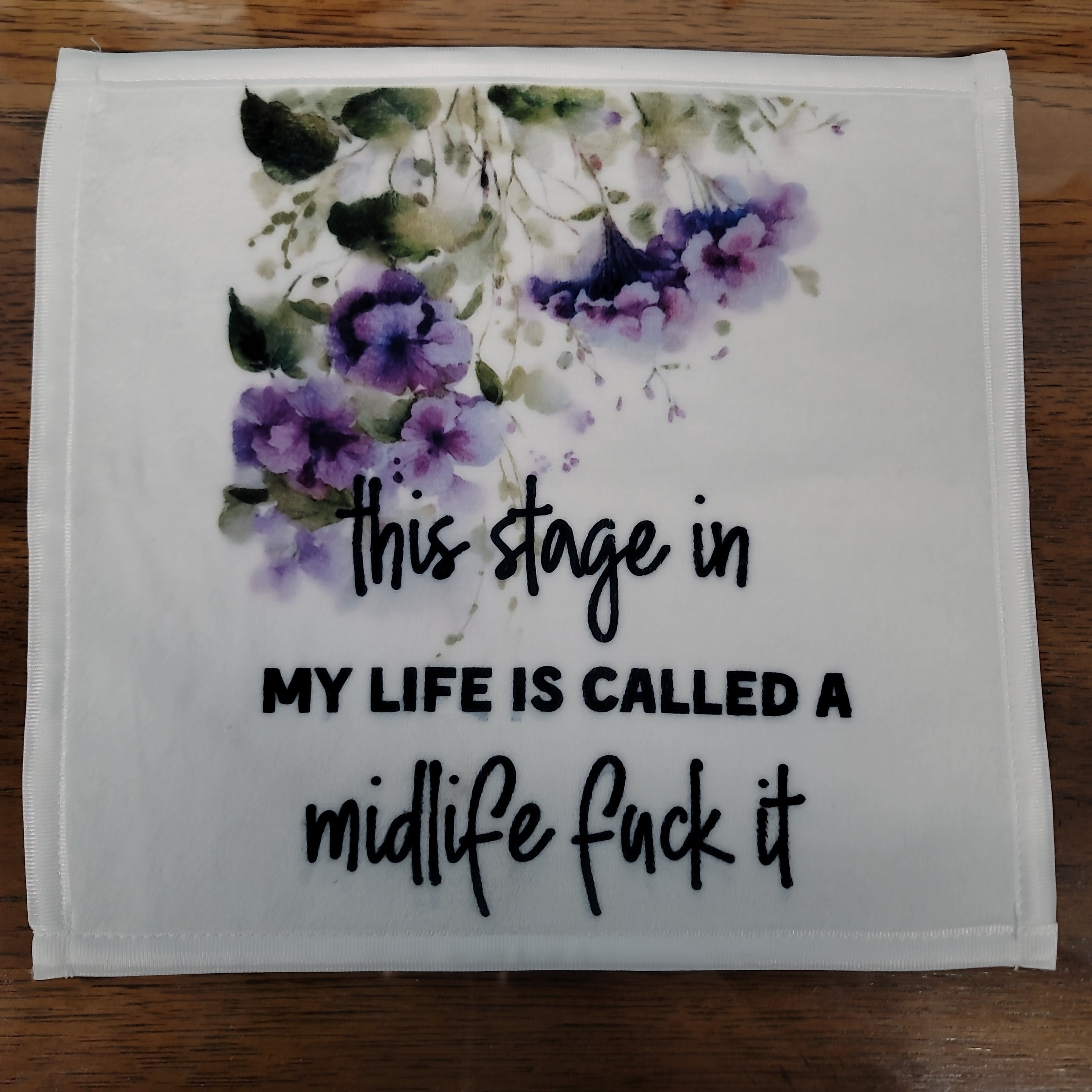 Midlife Face Cloth - The Pretty Things.ca