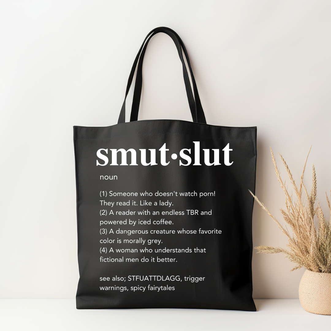 Smut Slut Definition | Black Tote - The Pretty Things.ca