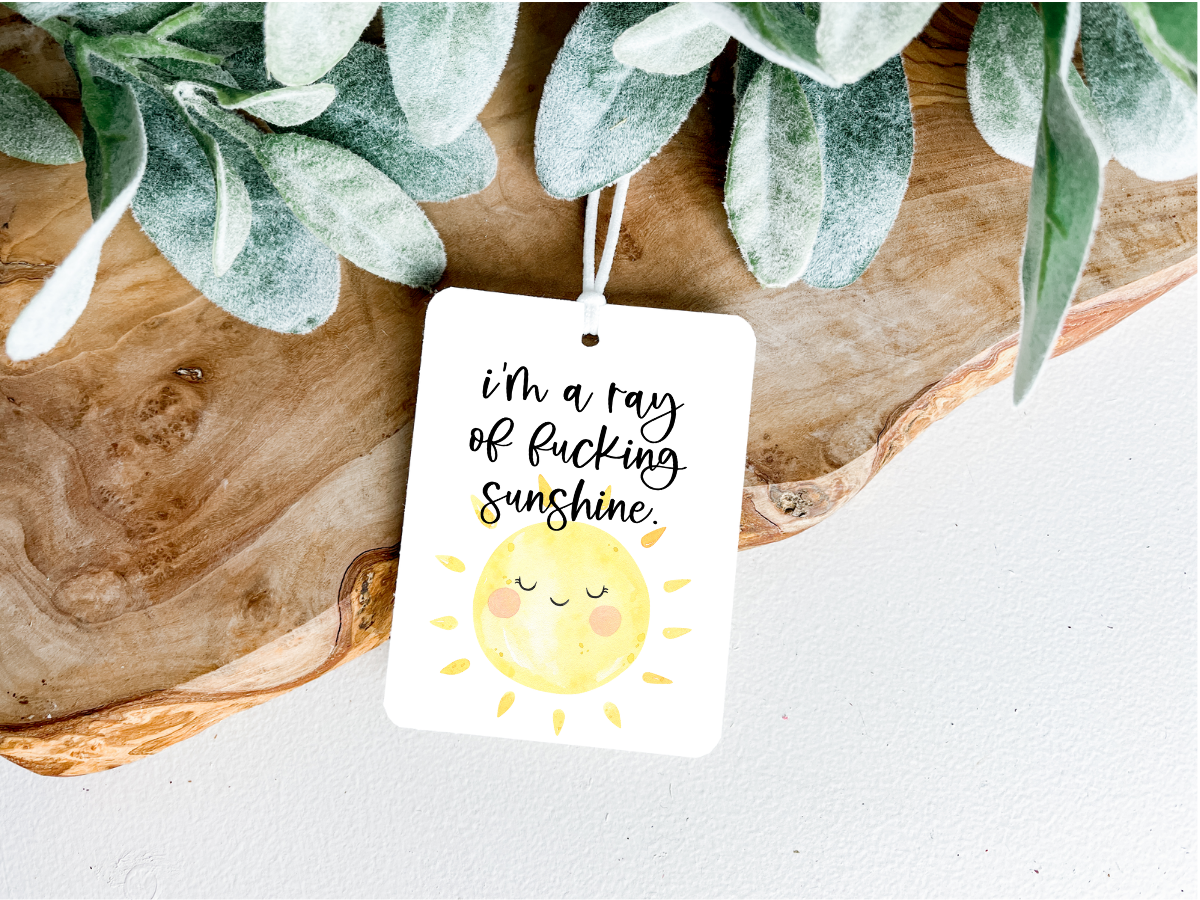 Ray Of Sunshine | Unscented Air Freshener - The Pretty Things.ca