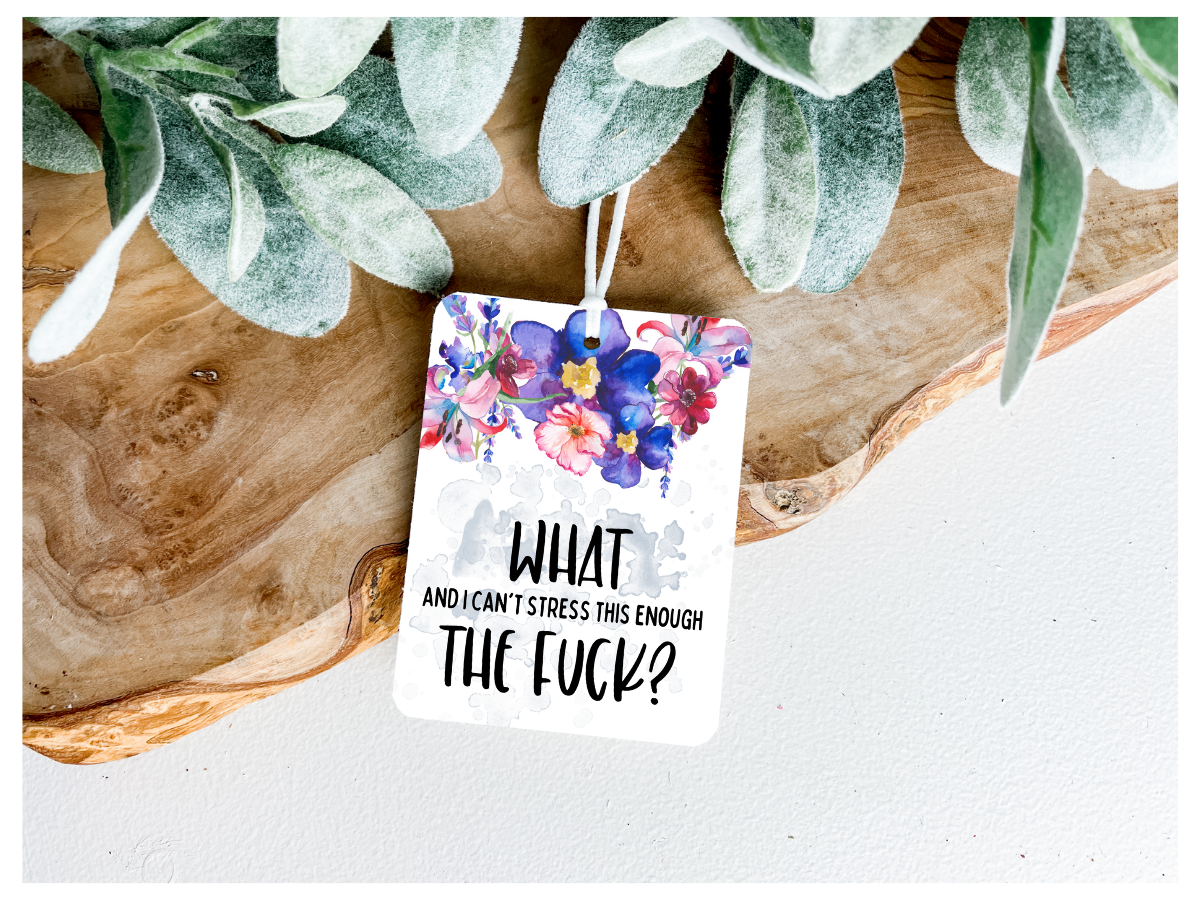 What The Fuck | Unscented Air Freshener - The Pretty Things.ca