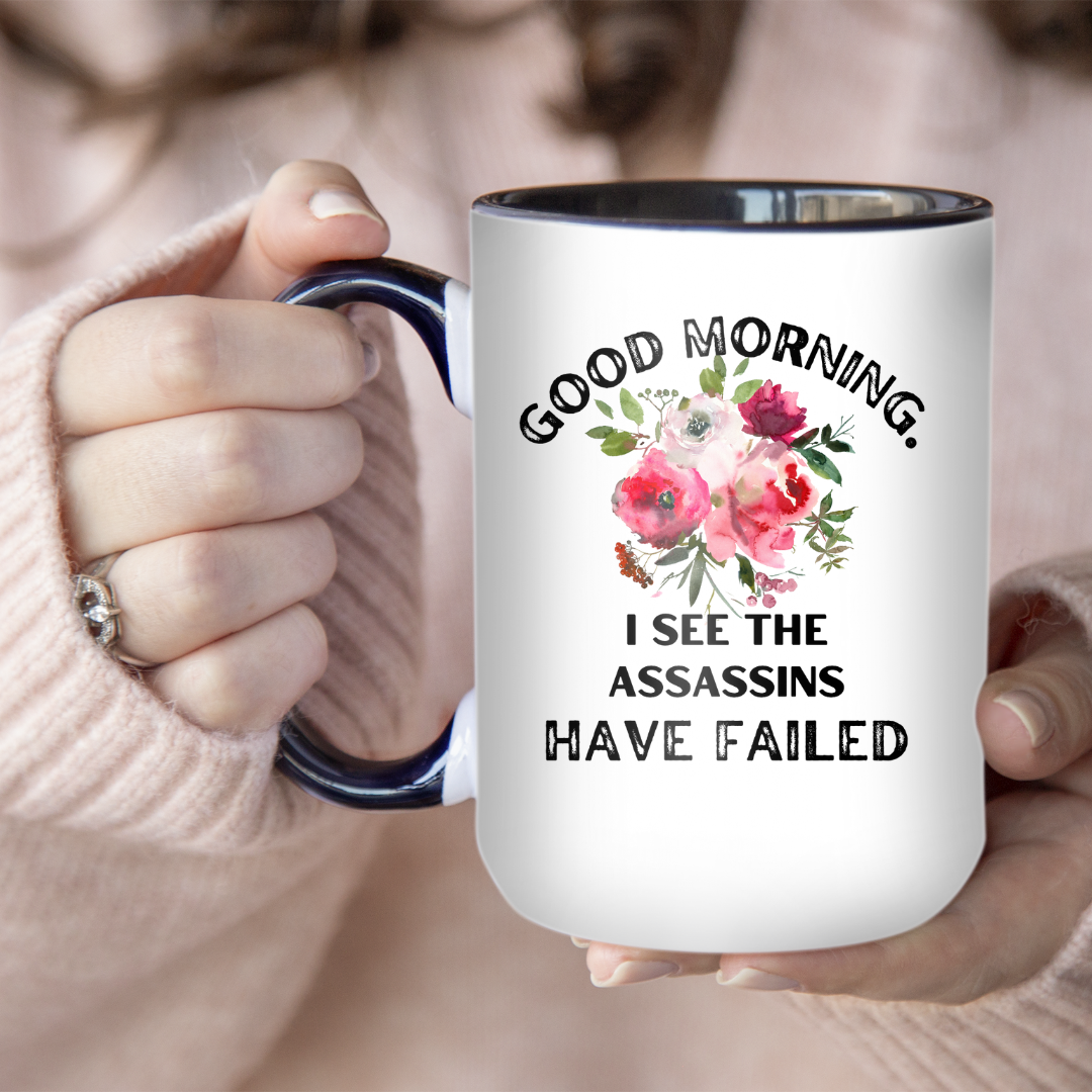 I See The Assassins Have Failed | Mug - The Pretty Things.ca