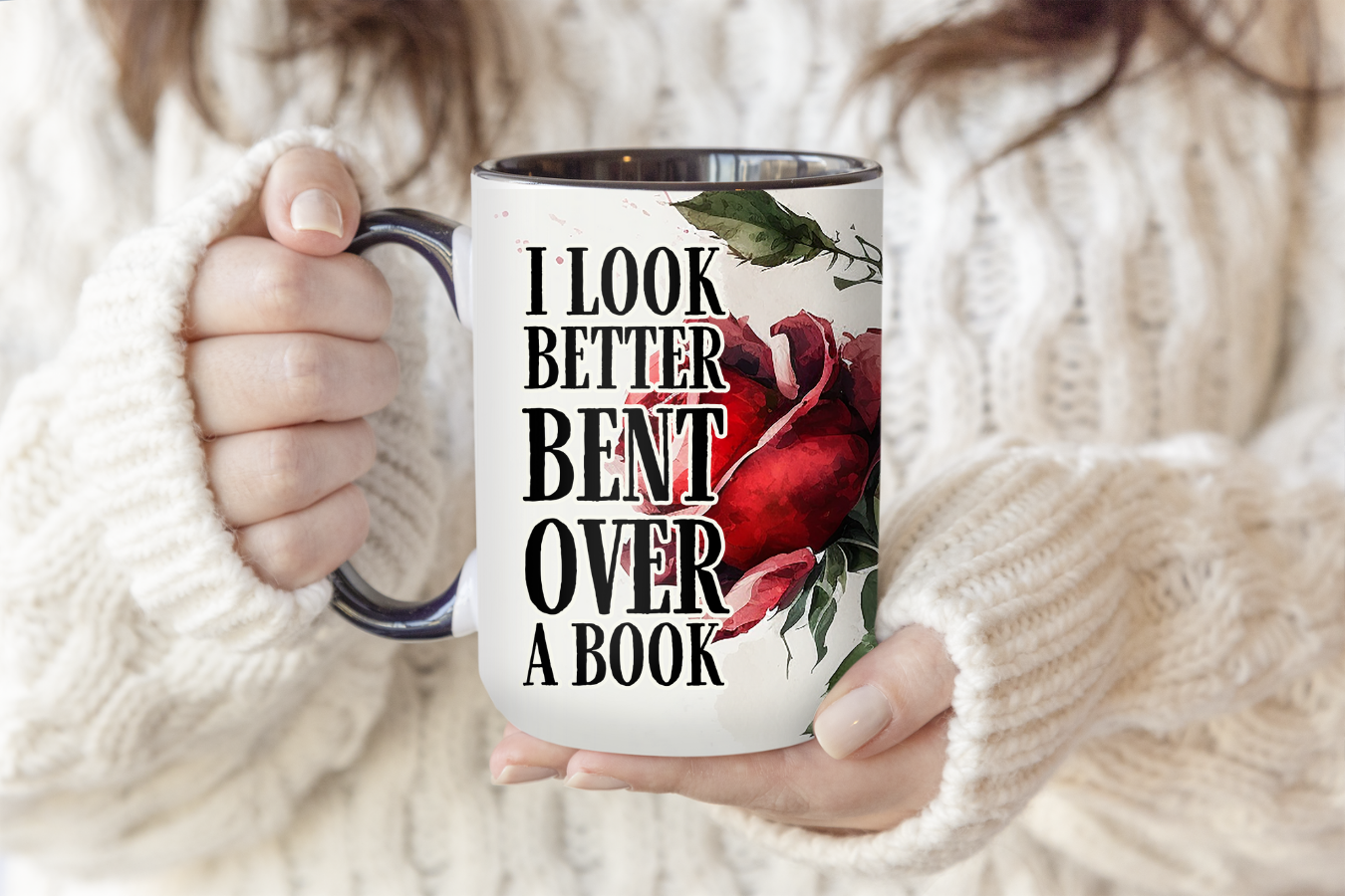 I Look Better Bent Over A Book | Mug - The Pretty Things.ca