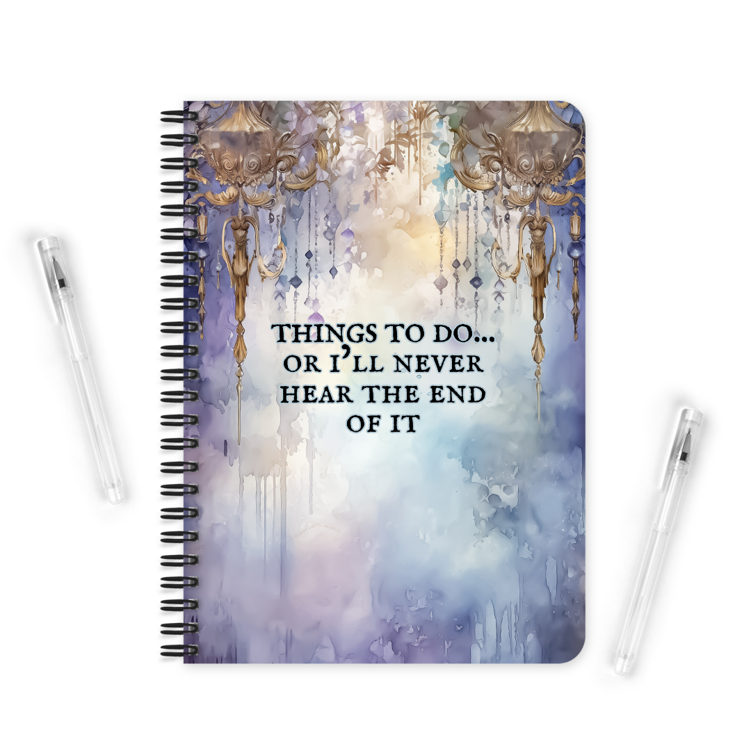 Things To Do Or I'll Never Hear The End Of It | Notebook - The Pretty Things.ca