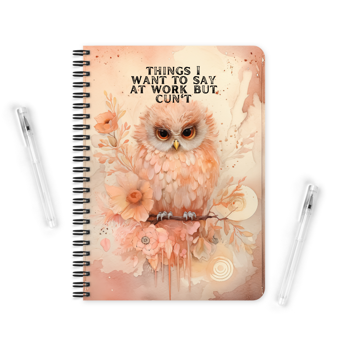 Things I Want To Say At Work But Cun't | Notebook - The Pretty Things.ca