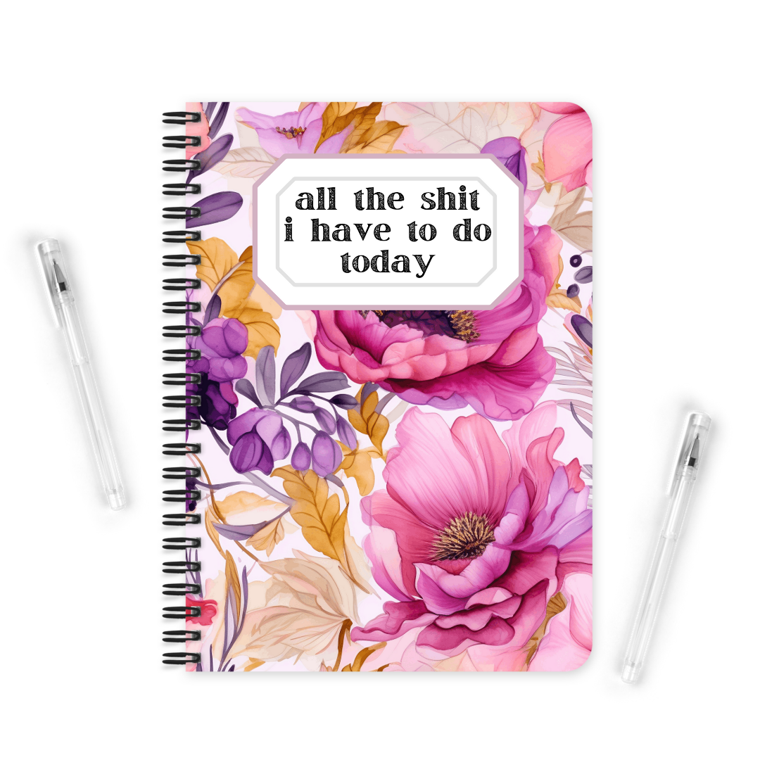 All The Shit I Have To Do Today | Notebook - The Pretty Things.ca