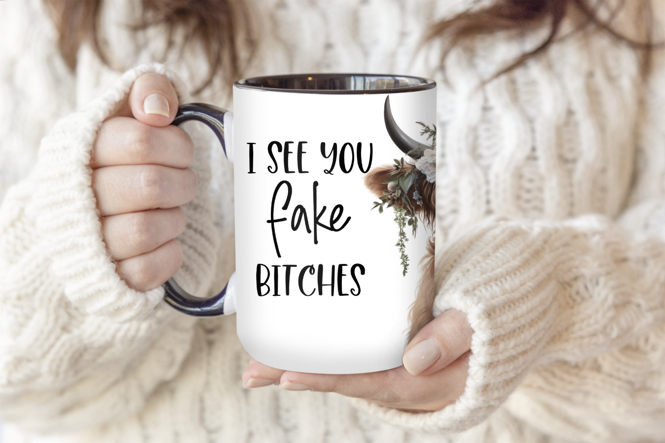 I See You Fake Bitches | Mug - The Pretty Things.ca