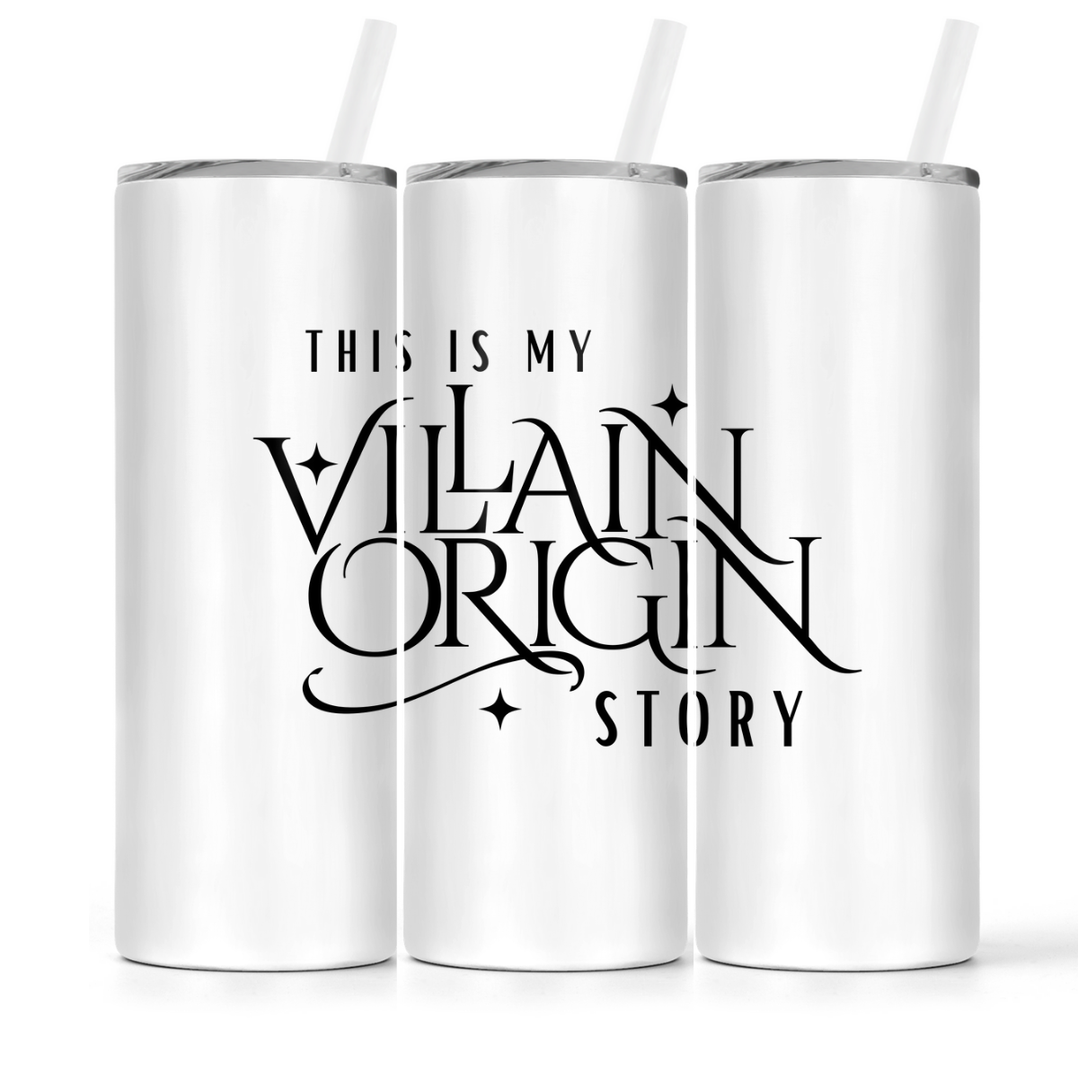 This Is My Villain Origin Story | Book Lovers Tumbler - The Pretty Things.ca
