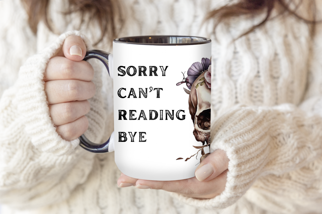 Sorry Can't Reading Bye | Mug - The Pretty Things.ca