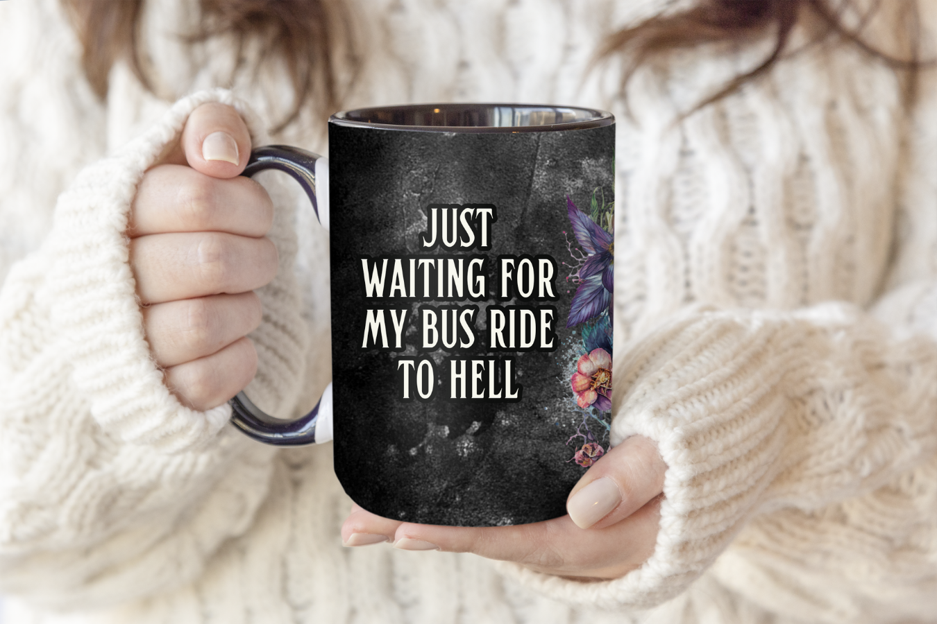 Just Waiting For My Bus Ride To Hell | Mug - The Pretty Things.ca