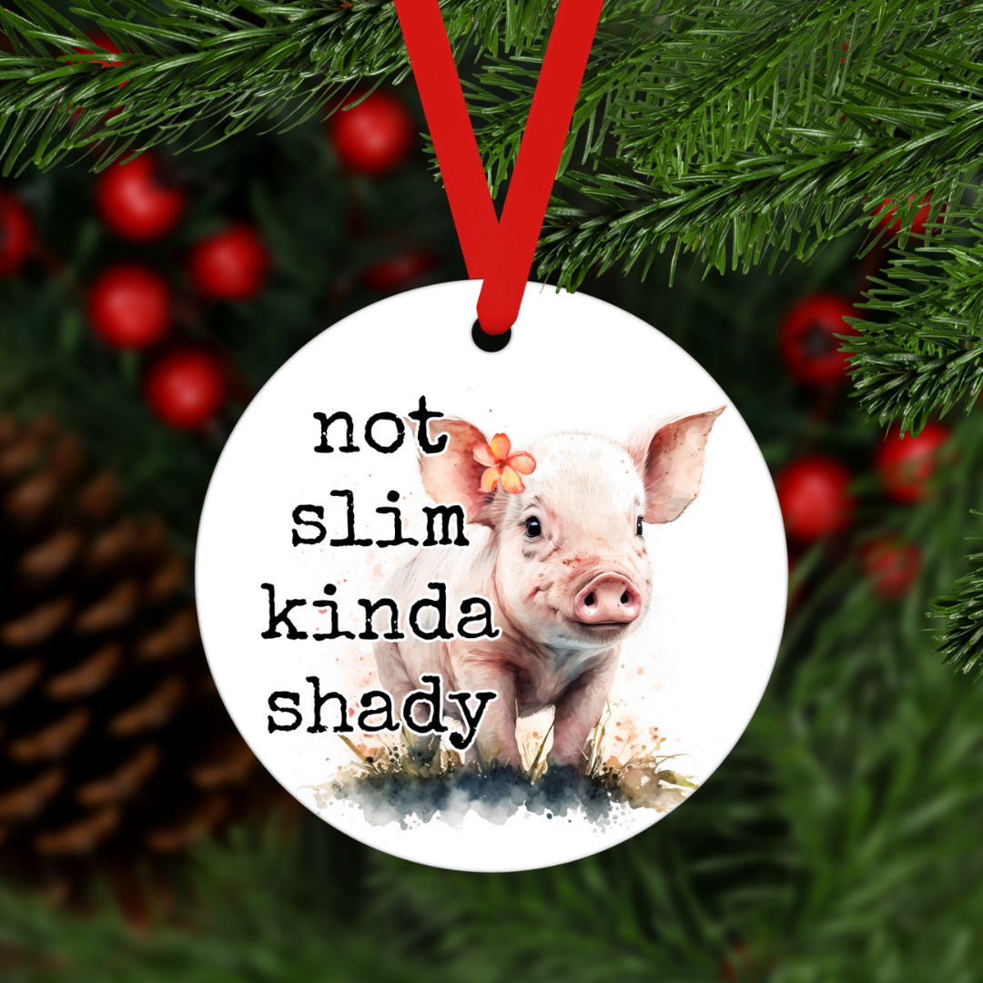 Not Slim Kinda Shady | Ornament - The Pretty Things.ca