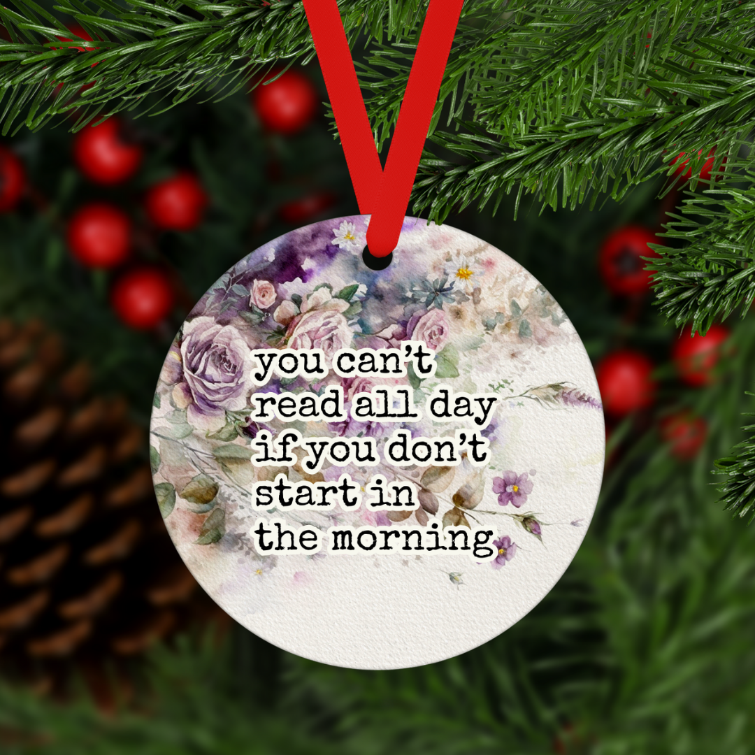 You Can't Read All Day | Ornament - The Pretty Things.ca