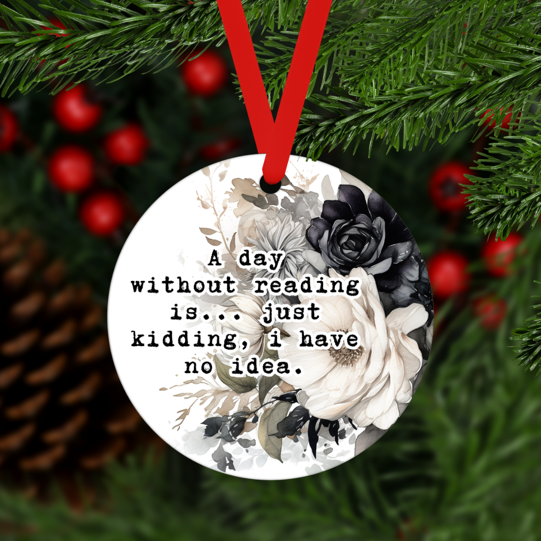 A Day Without Reading | Ornament - The Pretty Things.ca