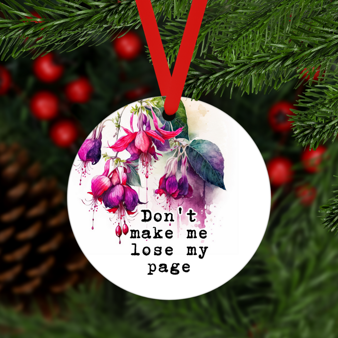 Don't Make Me Lose My Page | Ornament - The Pretty Things.ca