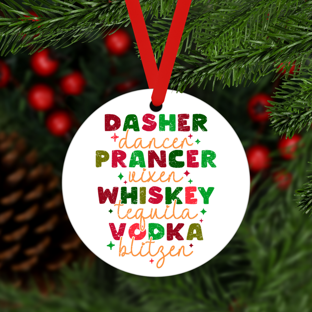 Dasher Dancer Prancer | Ornament - The Pretty Things.ca