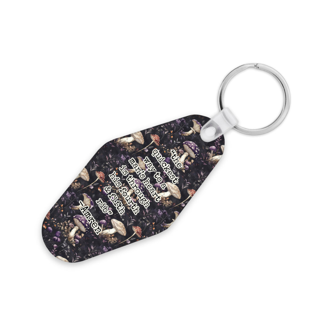 The Quickest Way To A Man's Heart | Motel Keyring - The Pretty Things.ca