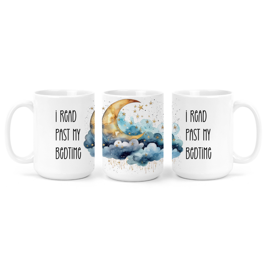 I Read Past My Bedtime | Mug - The Pretty Things.ca