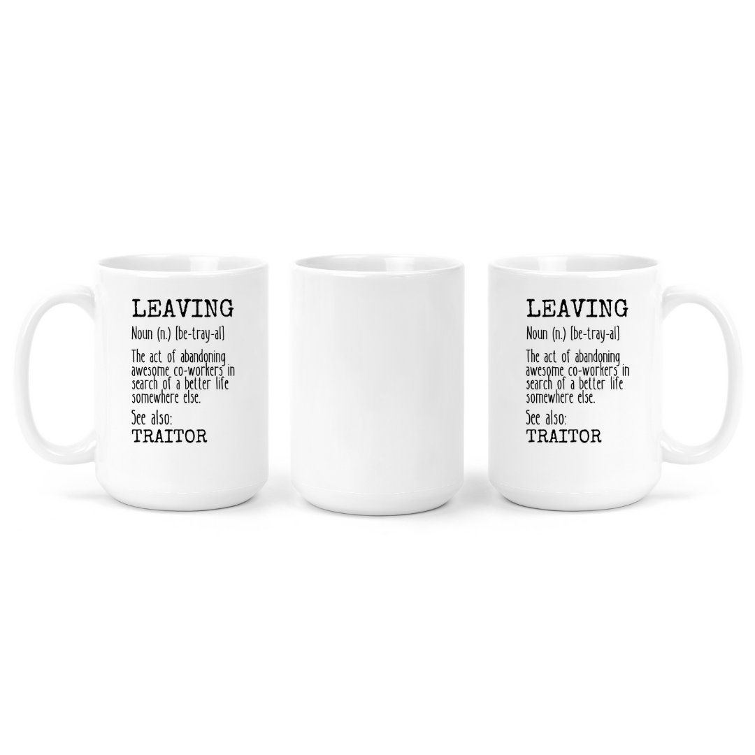 Leaving | Mug - The Pretty Things.ca