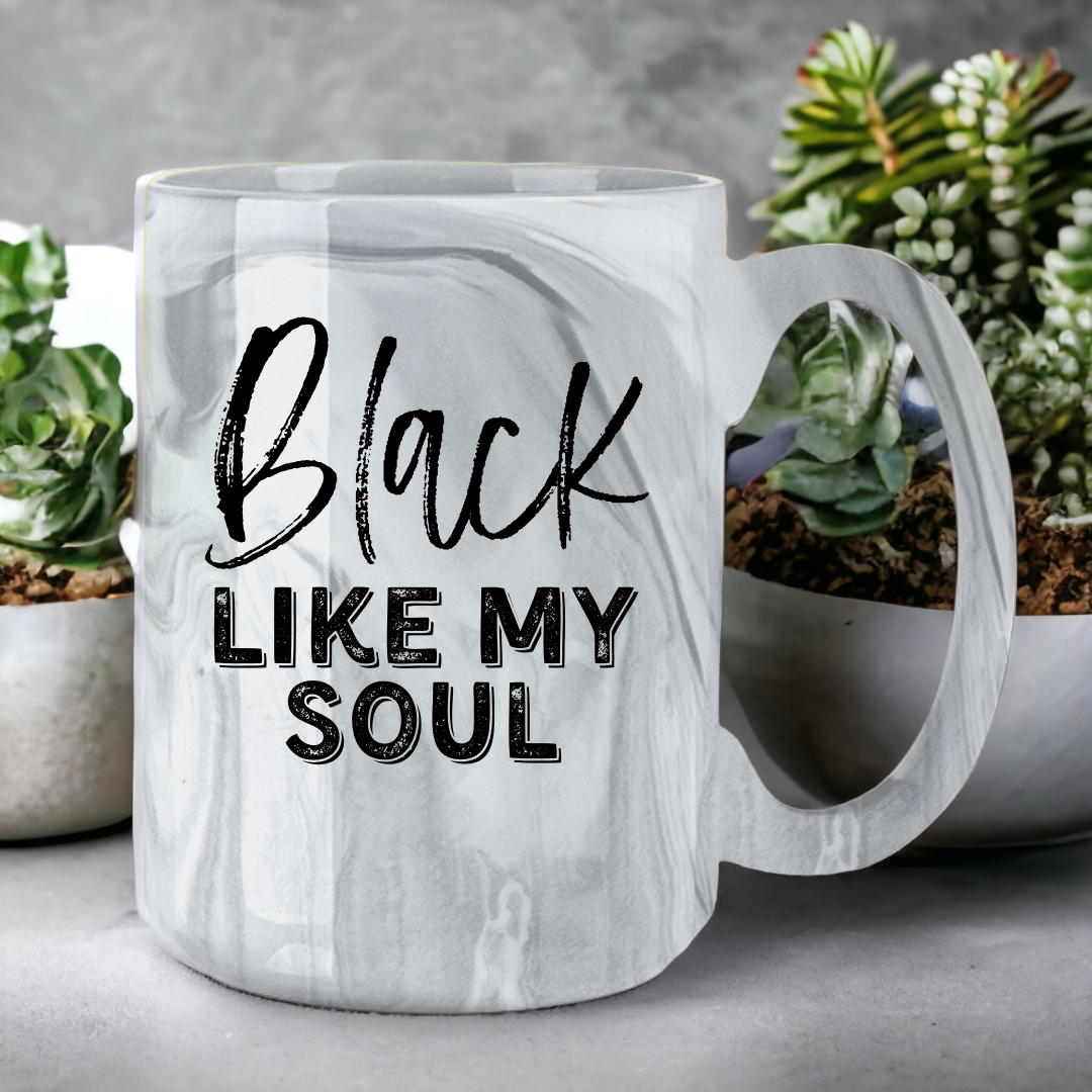 Black Like My Soul | Marble Mug - The Pretty Things.ca