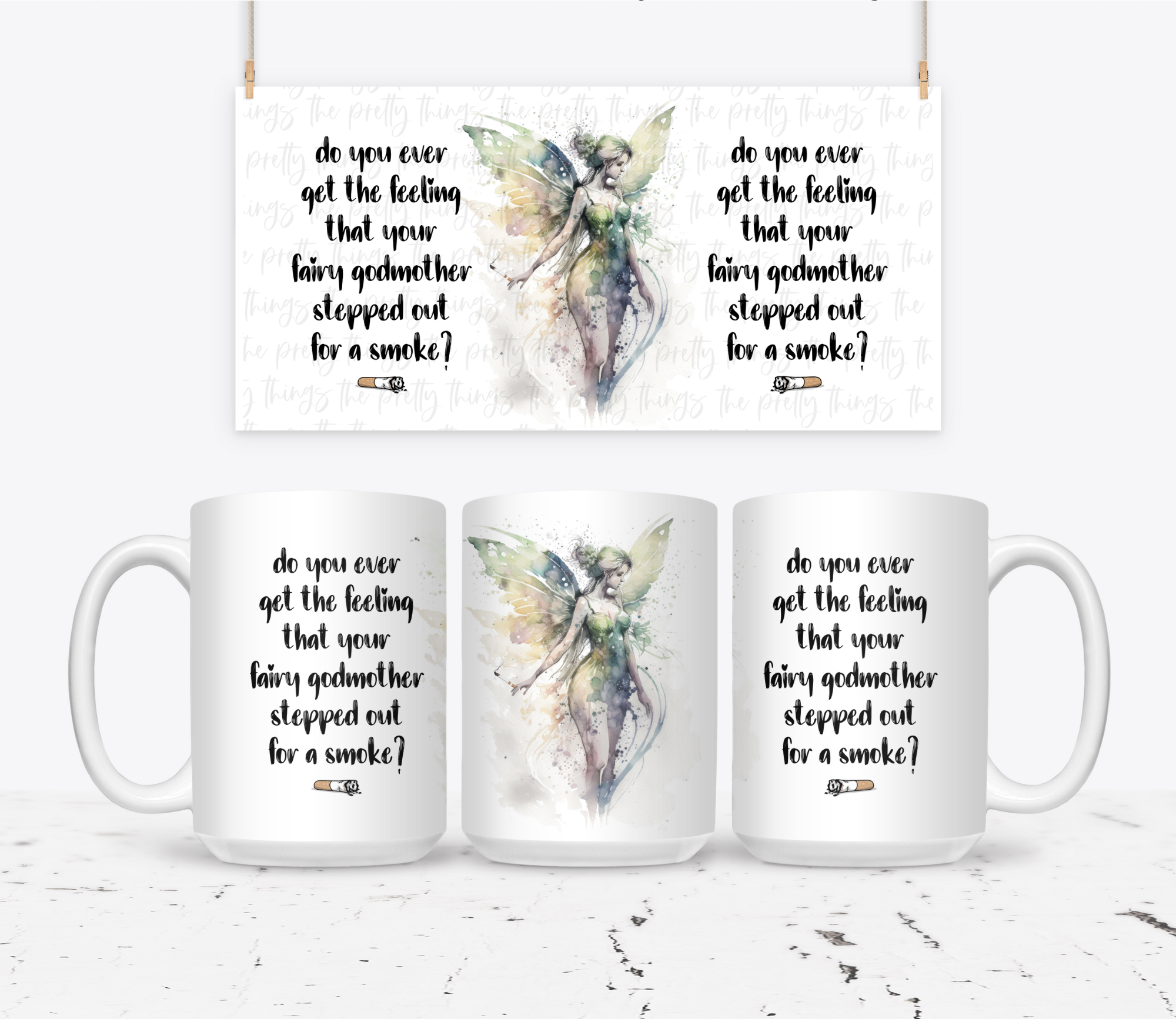 Your Fairy Godmother Stepped Out For A Smoke - The Pretty Things.ca