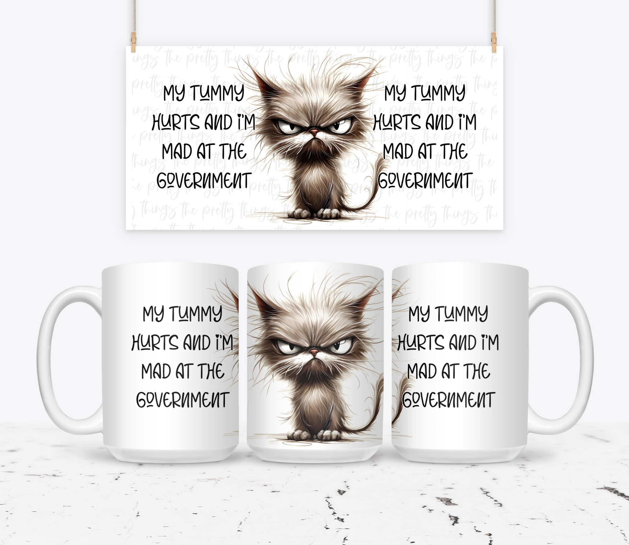 My Tummy Hurts And I'm Mad At The Government - The Pretty Things.ca