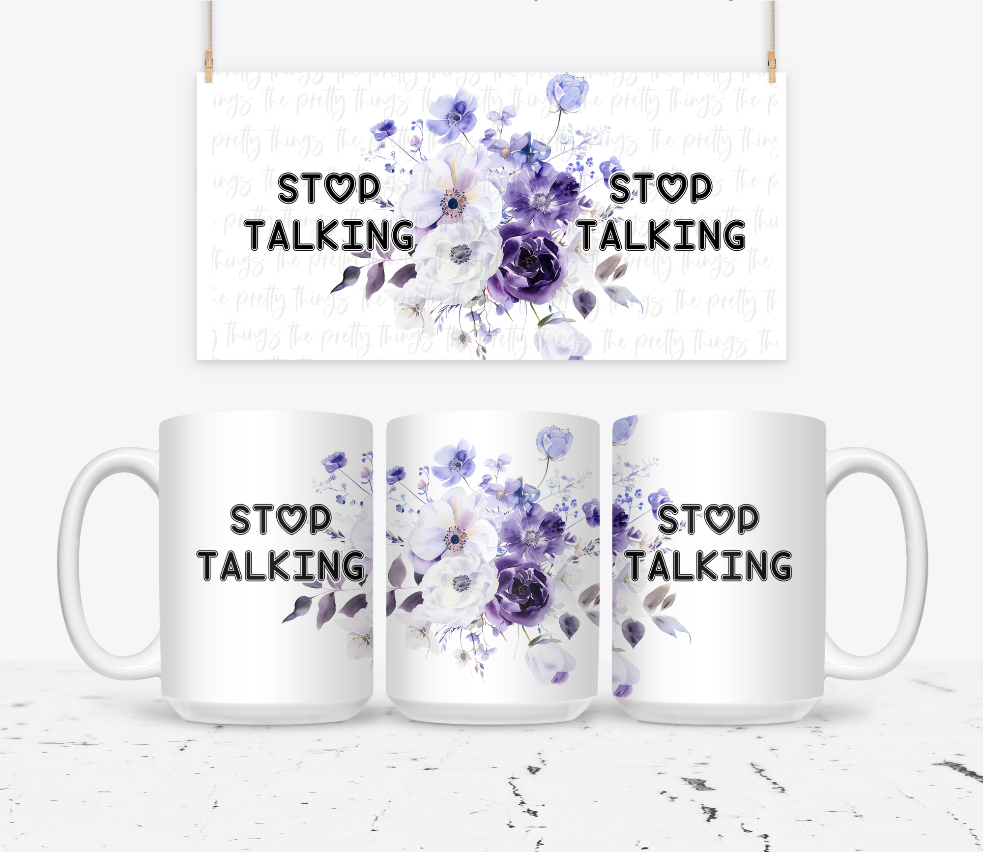 Stop Talking | Mug