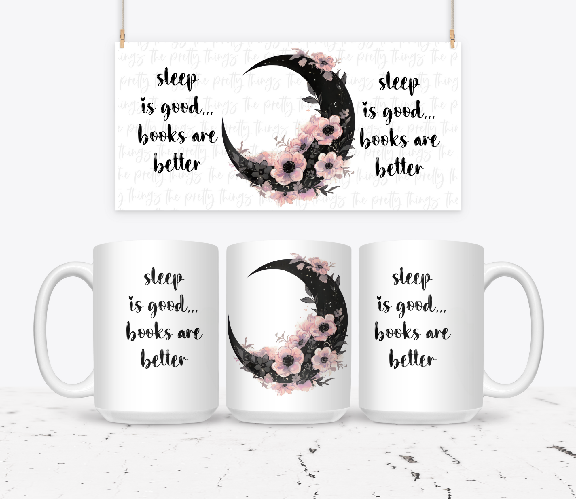 Sleep Is Good Books Are Better - The Pretty Things.ca
