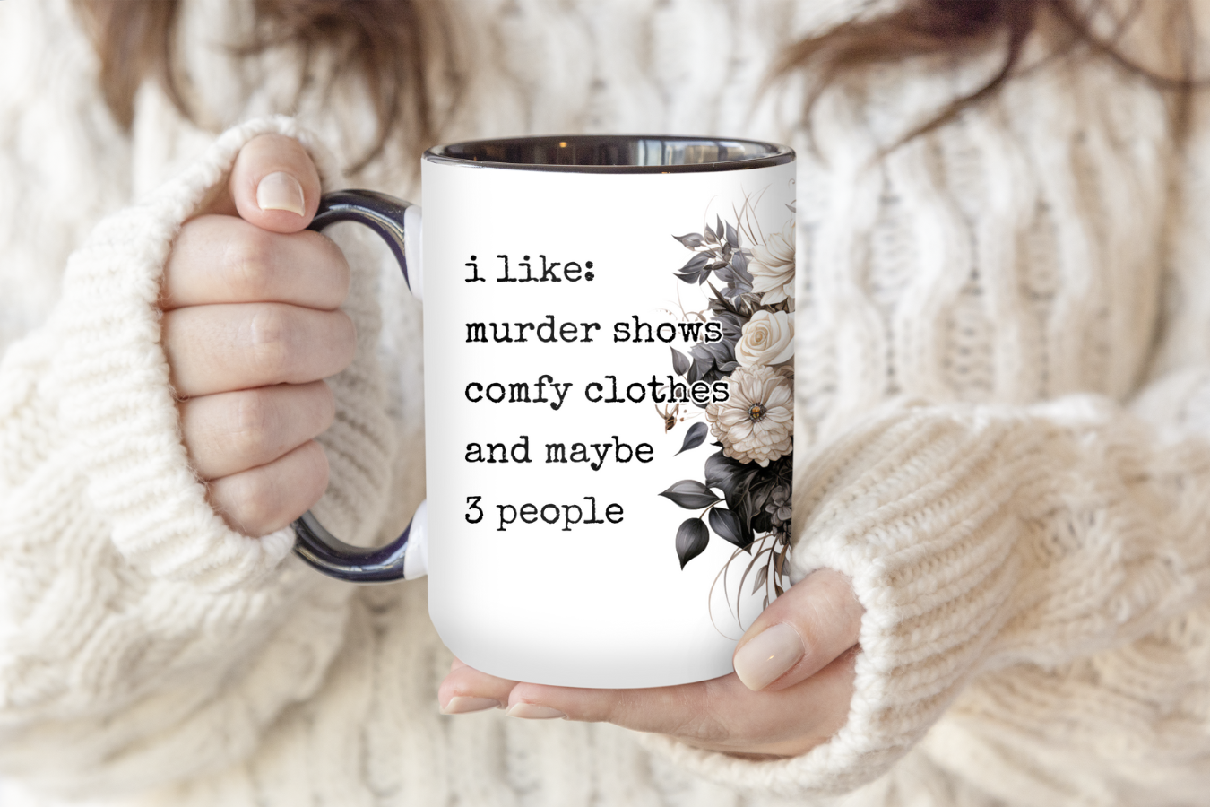 I Like Murder Shows Comfy Clothes | Mug - The Pretty Things.ca