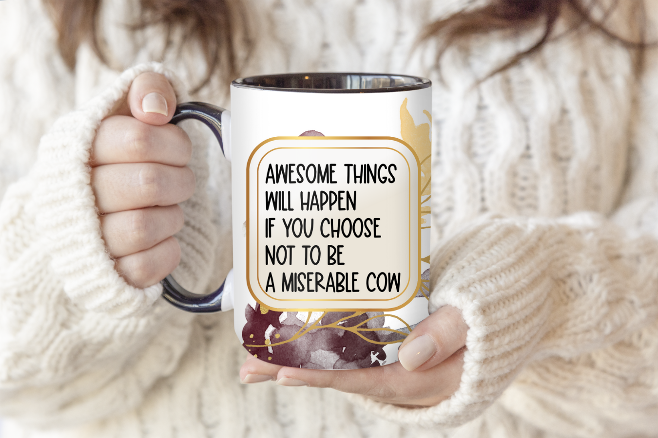 Miserable Cow | Mug - The Pretty Things.ca