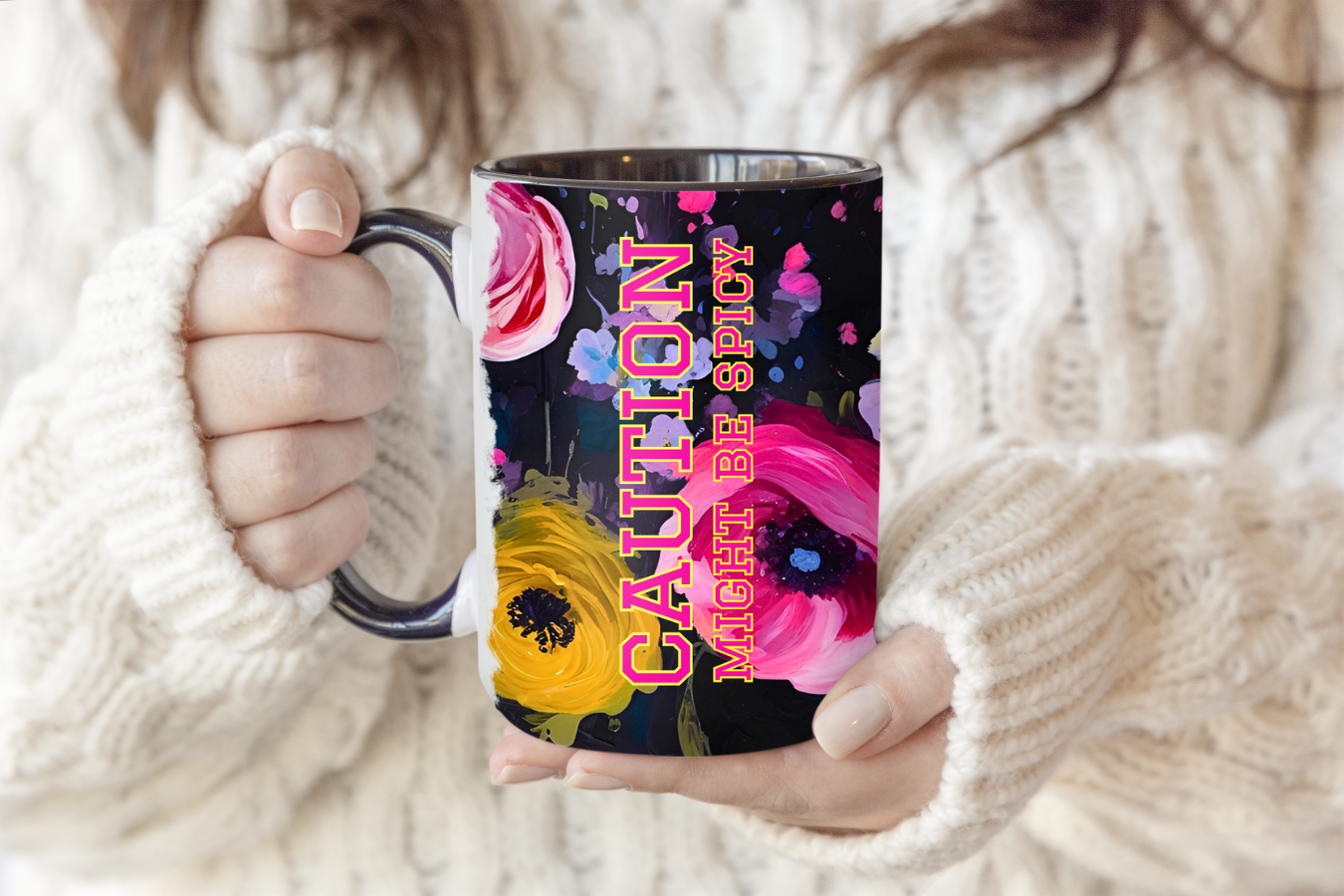 Caution Might Be Spicy | Mug - The Pretty Things.ca