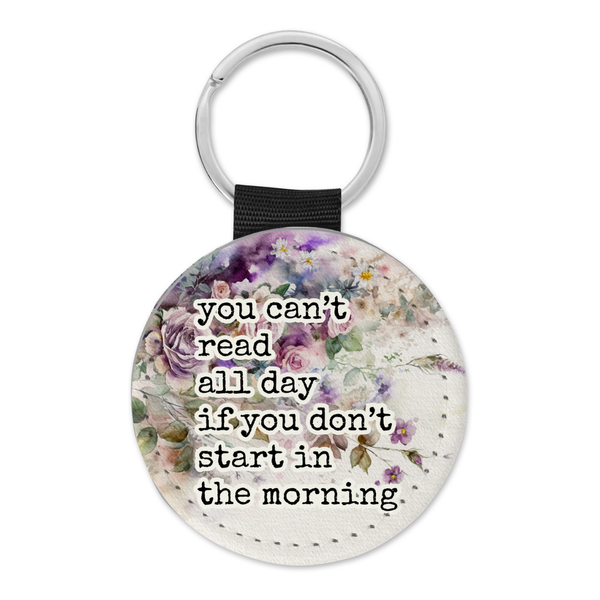 You Can't Read All Day | Book Lovers Keyring - The Pretty Things.ca