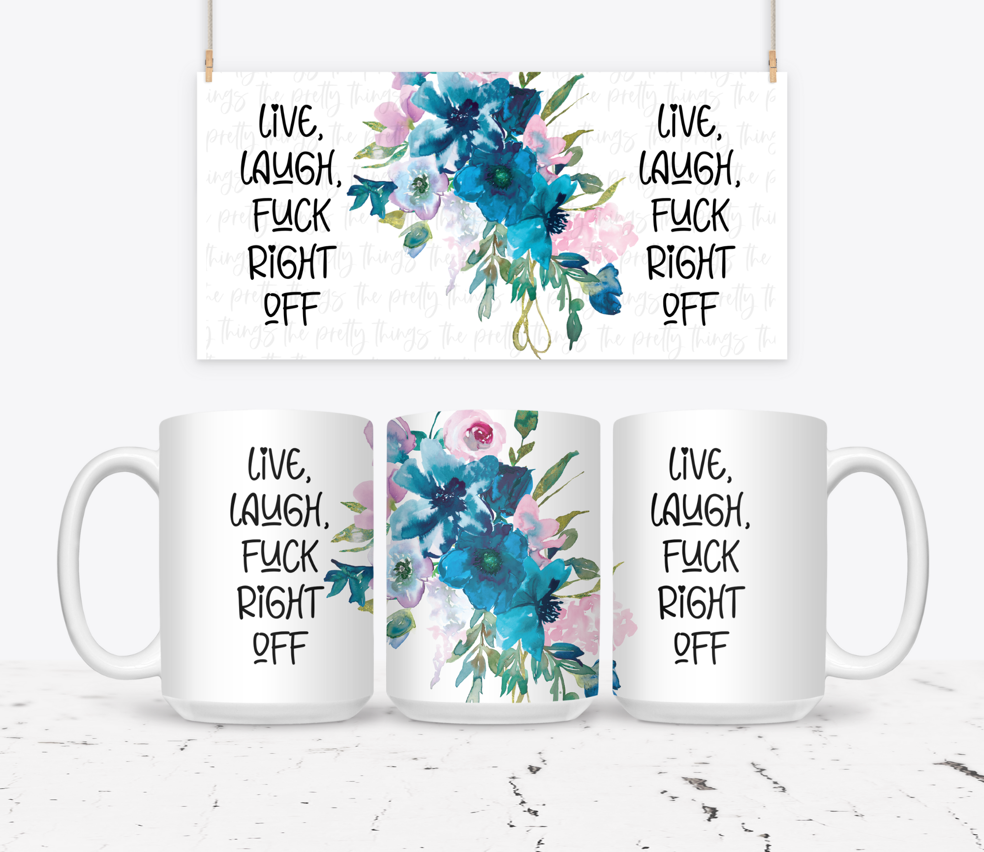 Live Laugh Fuck Right Off - The Pretty Things.ca
