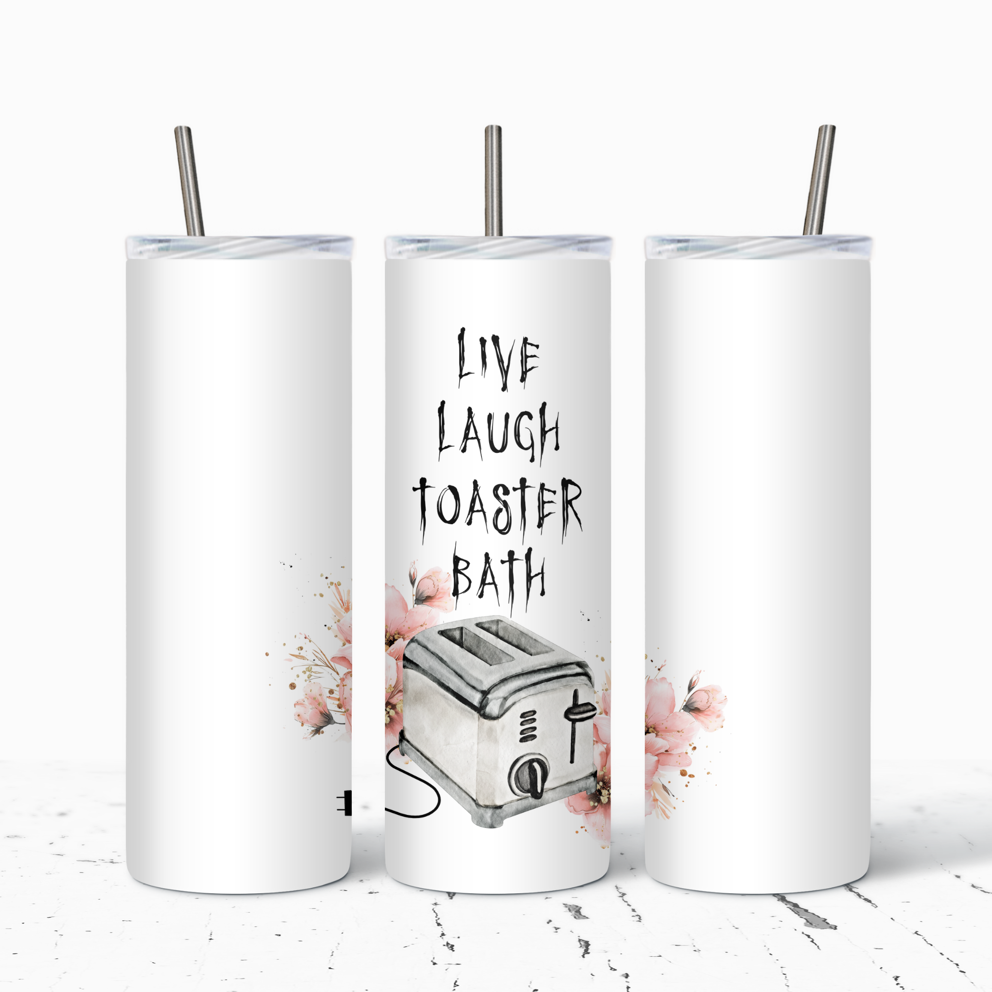 Live Laugh Toaster Bath - The Pretty Things.ca