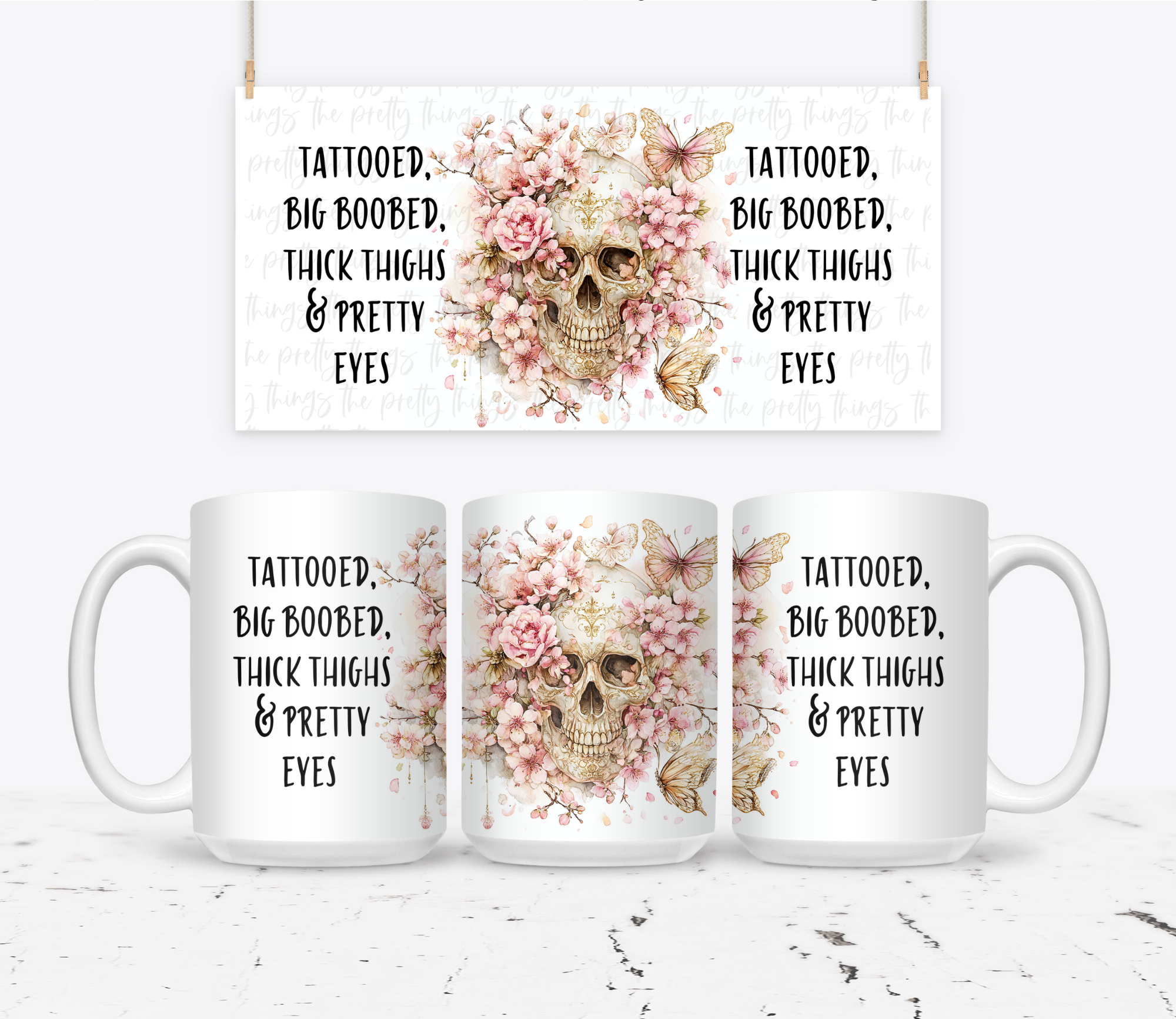 Tattooed, Big Boobed, Thick Thighs & Pretty Eyes - The Pretty Things.ca