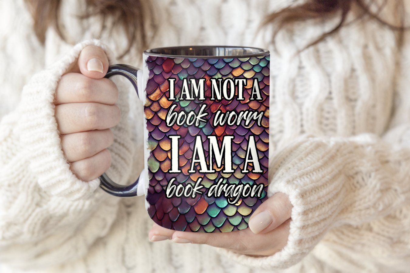 I Am A Book Dragon | Mug - The Pretty Things.ca