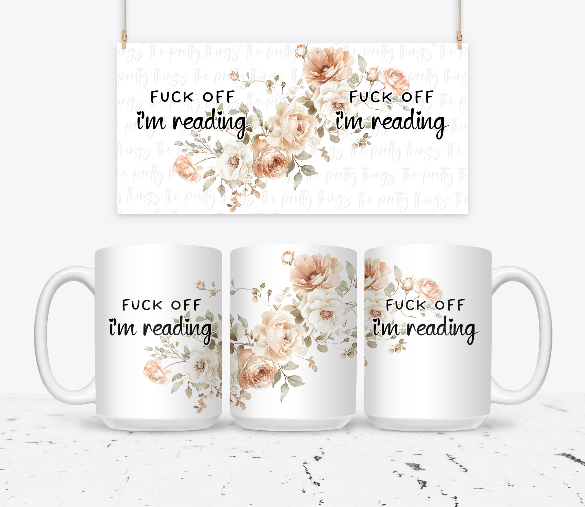 Fuck Off I'm Reading - The Pretty Things.ca