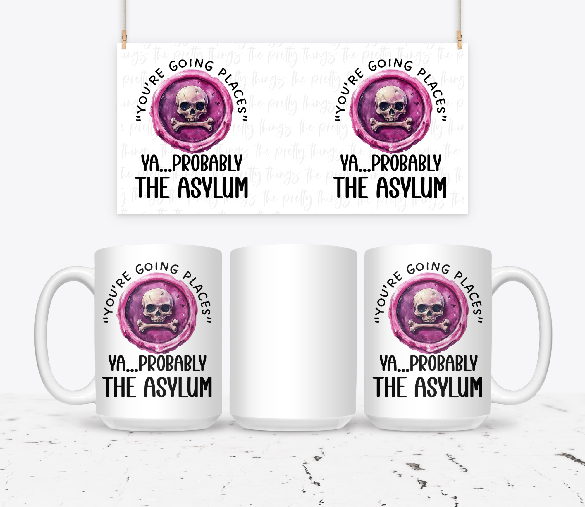 'You're Going Places' Ya...Probably The Asylum