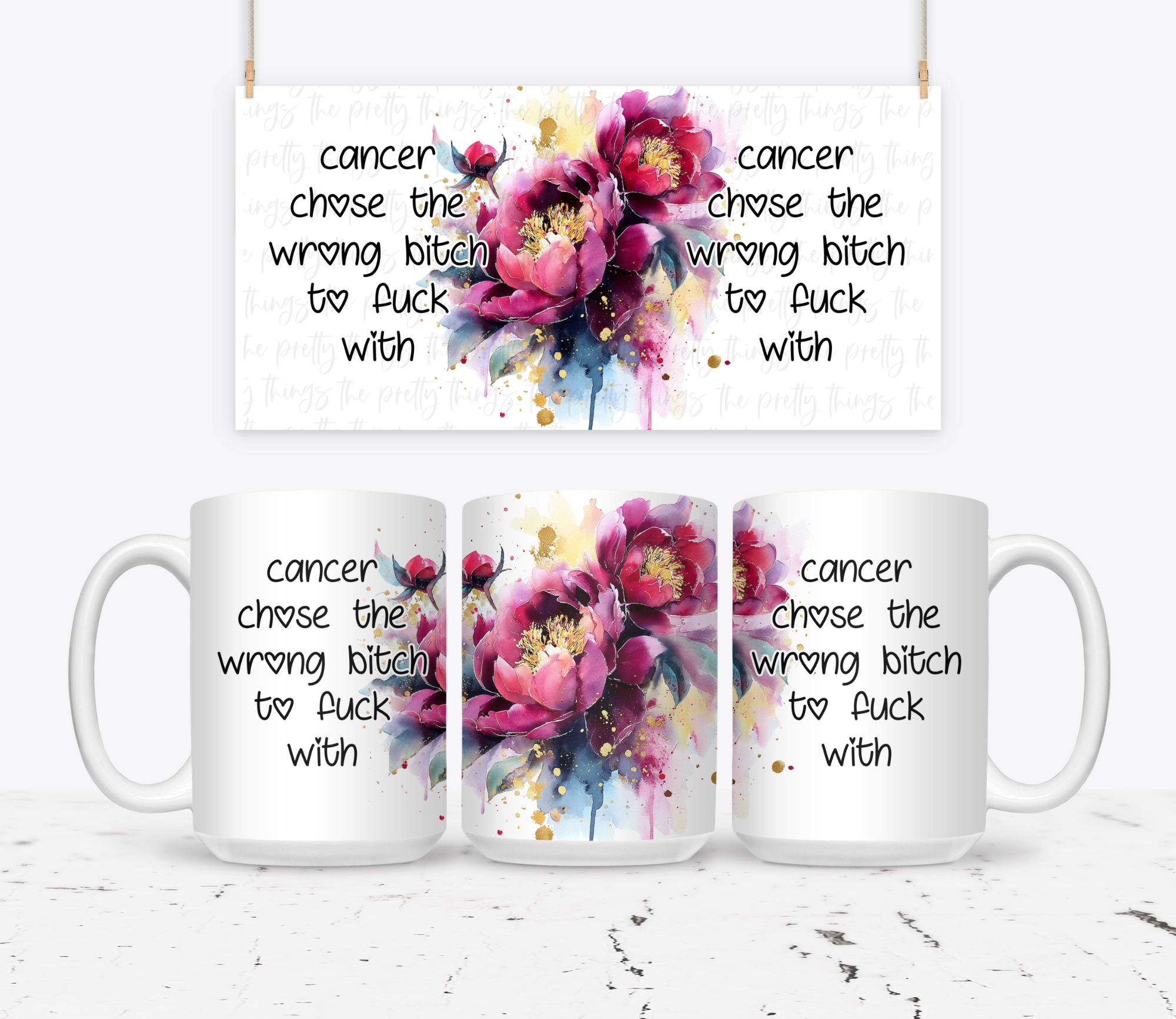 Cancer Chose The Wrong Bitch To Fuck With - The Pretty Things.ca