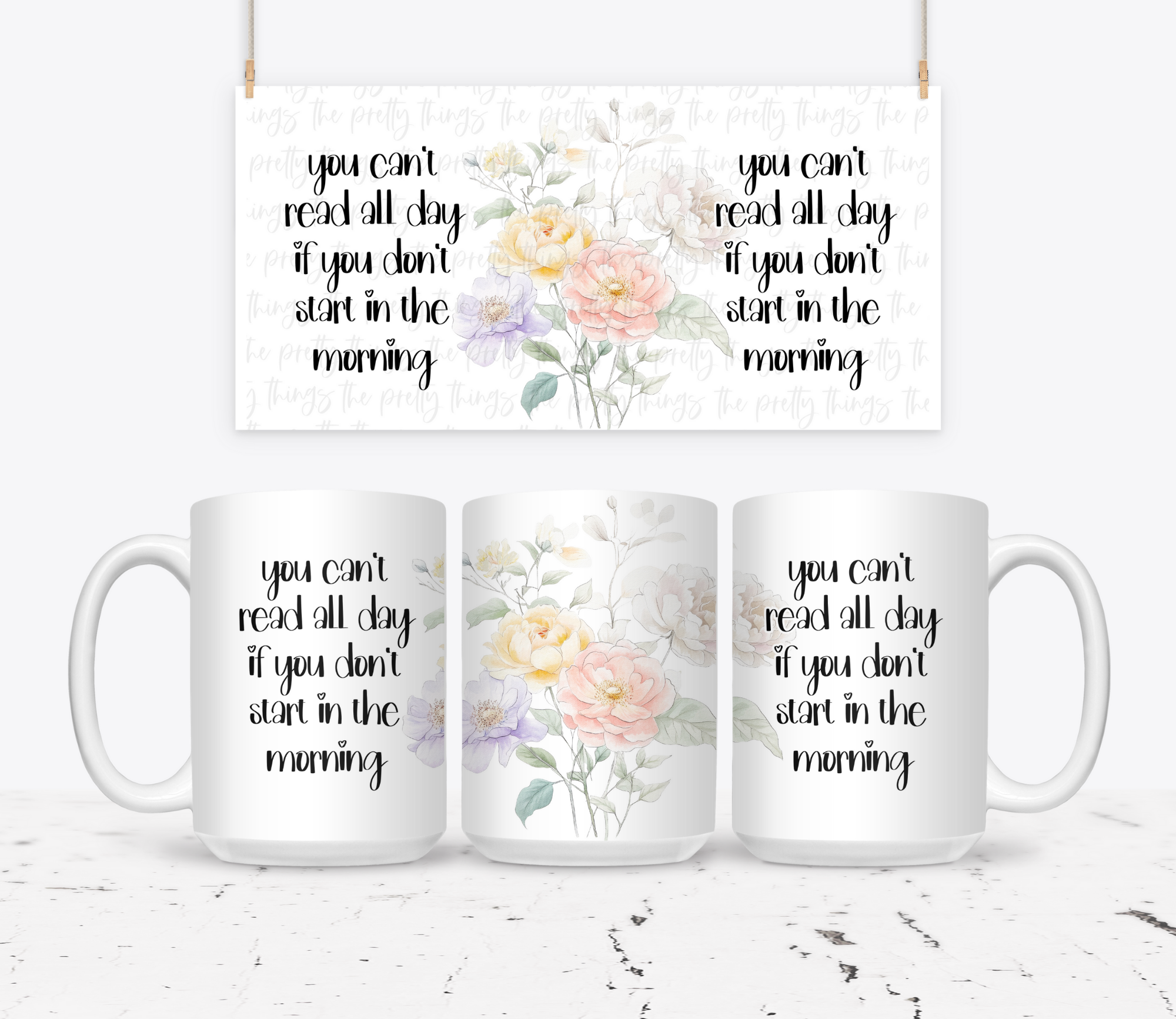 You Can't Read All Day If You Don't Start In The Morning - The Pretty Things.ca