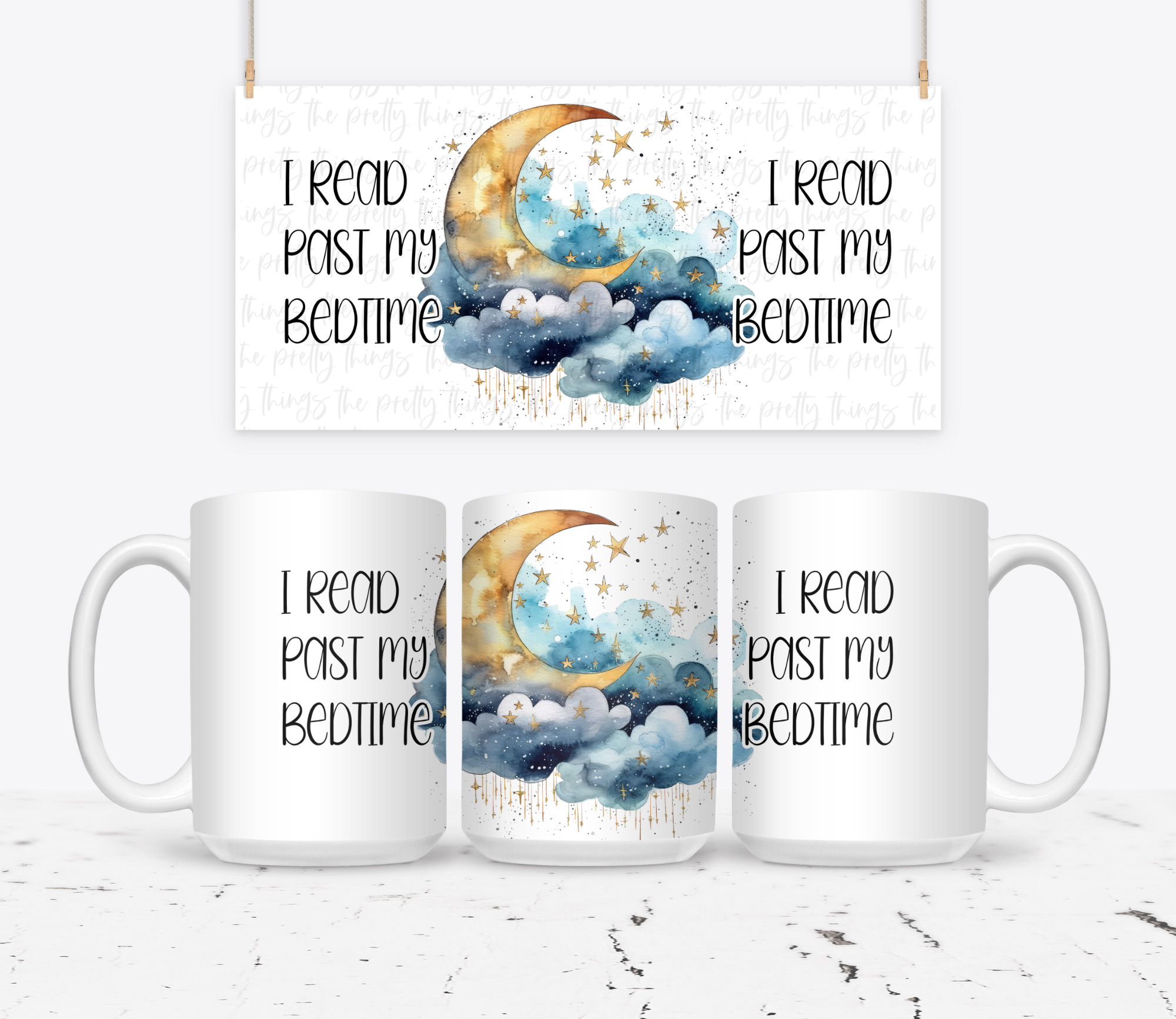 I Read Past My Bedtime | Mug